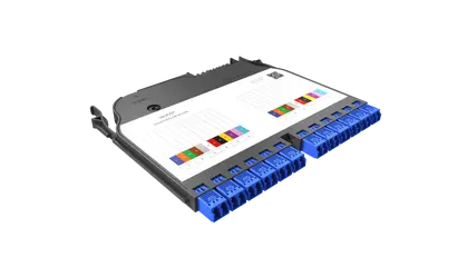 IANOS double splice module, 12xSM, LCD UPC, TIA