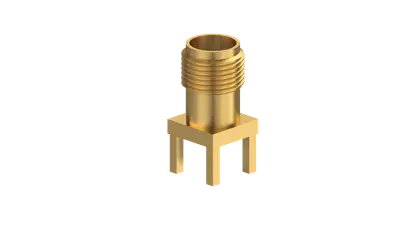 COAXIAL CONNECTOR, SMA, 50 Ohm, Straight PCB jack (female)