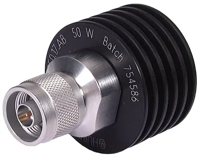 COAXIAL TERMINATION, 50 Ohm, N, plug (male)