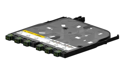 IANOS double Ribbon splice module, 6xMTP 12 APC, G.657.A2, NS / TIA, HS inkl