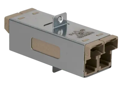 E-2000® adapter,2-hole flange, duplex