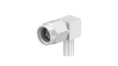 COAXIAL CONNECTOR, SMA, 50 Ohm, Right angle cable plug (male)