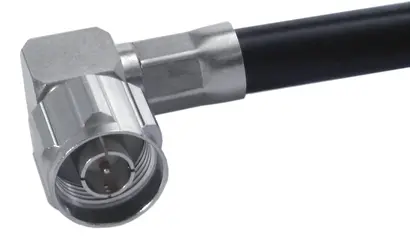 COAXIAL CONNECTOR, N, 50 Ohm, Right angle cable plug (male)