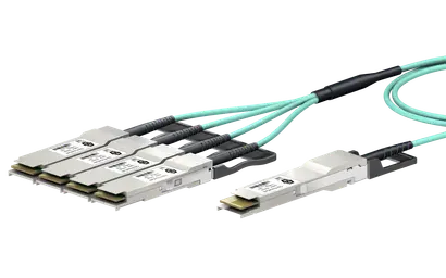 400/4x100G Active Optical Breakout Cable