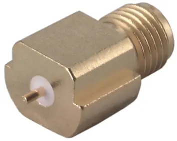 COAXIAL CONNECTOR, SMA, 50 Ohm, Straight PCB jack (female)