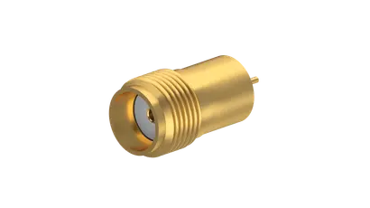 COAXIAL CONNECTOR, SMA, 50 Ohm, Straight bulkhead receptacle, jack (female)