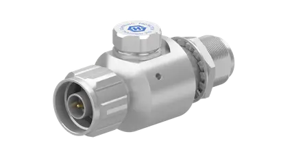 COAXIAL SURGE PROTECTOR DEVICE, GDT technology up to 1.0 GHz