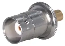 COAXIAL ADAPTER, BNC - MCX, 50 Ohm, jack / jack (female / female)