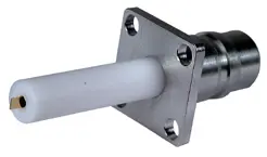 COAXIAL CONNECTOR, QN, 50 Ohm, Straight panel receptacle, jack (female), flange mount