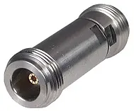 COAXIAL ADAPTER, N-precision, 50 Ohm, jack / jack (female / female)