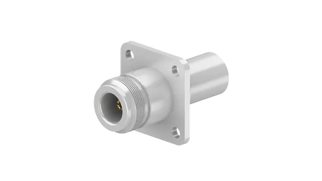 COAXIAL CONNECTOR, N, 50 Ohm, Straight panel c - HUBER+SUHNER