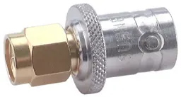 COAXIAL ADAPTER, SMA - BNC, 50 Ohm, plug / jack (male / female)