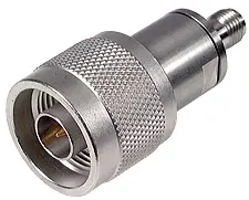 COAXIAL ADAPTER, N-precision - PC 3.5, 50 Ohm, plug / jack (male / female)