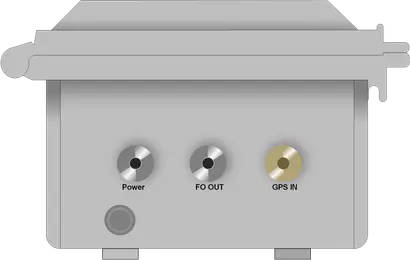 Transmitter, L1, L2, Outdoor box IP66, 1 RF IN, 1 FO OUT, DC