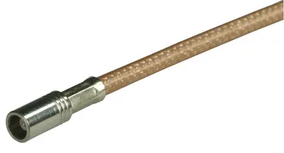 COAXIAL CONNECTOR, MCX, 50 Ohm, Straight cable jack (female)