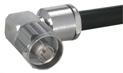 COAXIAL CONNECTOR, N, 50 Ohm, Right angle cable plug (male)