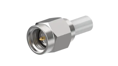 COAXIAL CONNECTOR, SMA, 50 Ohm, Straight cable plug (male)