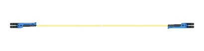 Duplex, LC unib. XD-LC unib. XD, UPC, 2.1mm, yellow, SM/A2