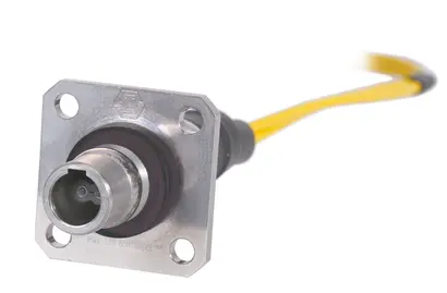 2 singlemode fiber Q-ODC socket square connector 1.9mm