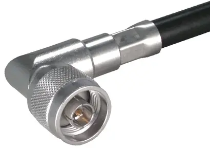 COAXIAL CONNECTOR, N, 50 Ohm, Right angle cable plug (male)