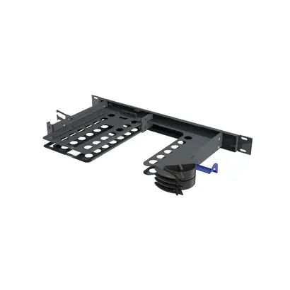 LISA Chassis links, 1U, Schwarz