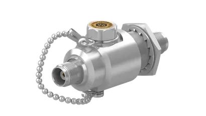 COAXIAL SURGE PROTECTOR DEVICE, GDT technology up to 2.5 GHz, with SEMPER GDT 90 V