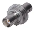 COAXIAL ADAPTER, BNC, 50 Ohm, Bulkhead, jack / jack (female / female)