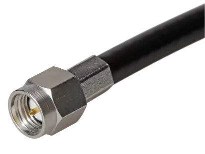 COAXIAL CONNECTOR, SMA, 50 Ohm, Straight cable plug (male)