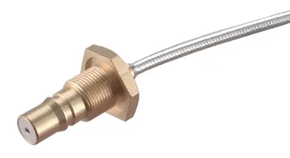 COAXIAL CONNECTOR, QMA, 50 Ohm, Straight bulkhead cable jack (female)