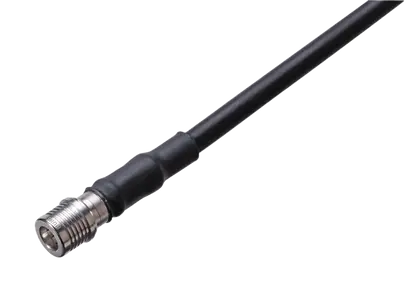 COAXIAL CONNECTOR, QMA, 50 Ohm, Straight cable plug (male)