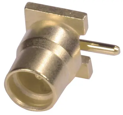 COAXIAL CONNECTOR, MMCX, 50 Ohm, Straight PCB jack (female)