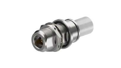 COAXIAL CONNECTOR, N, 50 Ohm, Straight bulkhead cable jack (female)