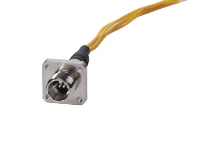 4 multimode fiber ODC socket square connector 1.9mm