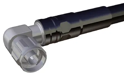 COAXIAL CONNECTOR, N, 50 Ohm, Right angle cable plug (male)