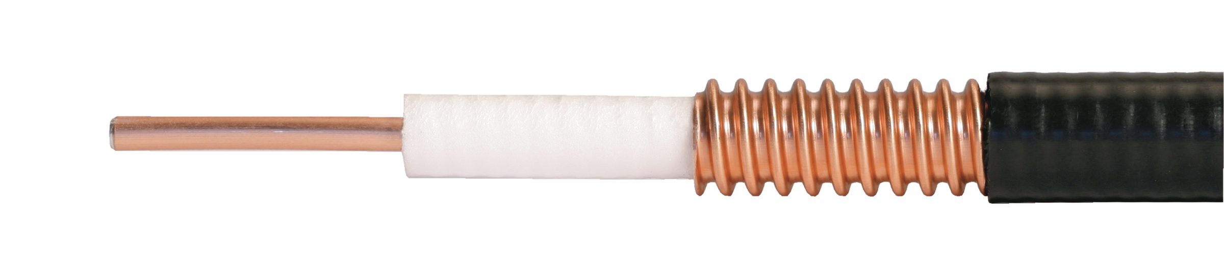 Corrugated, 50 Ohm, 10 GHz, 85°C, ø13.4 mm, LSFH jacket