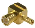 COAXIAL CONNECTOR, MCX, 50 Ohm, Right angle cable plug (male)