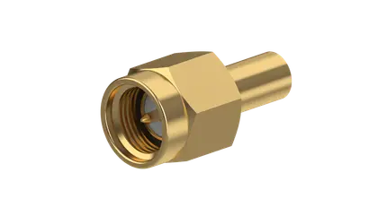 COAXIAL CONNECTOR, SMA, 50 Ohm, Straight cable plug (male)