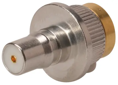 COAXIAL ADAPTER, MMBX - QMA, 50 Ohm, Bulkhead, jack / jack (female / female)