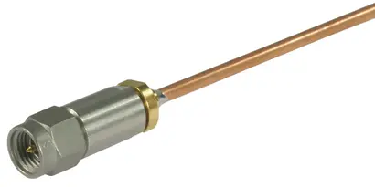 COAXIAL CONNECTOR, PC 3.5, 50 Ohm, Straight cable plug (male)