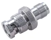 COAXIAL ADAPTER, BNC - TNC, 50 Ohm, plug / jack (male / female)