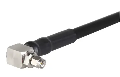 COAXIAL CONNECTOR, SMA, 50 Ohm, Right angle cable plug (male)