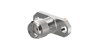 COAXIAL CONNECTOR, SMA, 50 Ohm, Straight panel receptacle, jack (female), flange mount