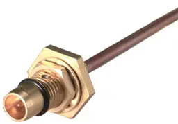 COAXIAL CONNECTOR, BMA, 50 Ohm, Straight bulkhead cable plug (male)