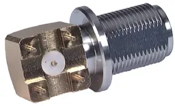 COAXIAL CONNECTOR, N, 50 Ohm, Right angle PCB jack (female)