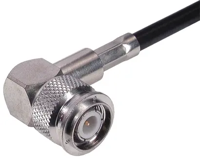 COAXIAL CONNECTOR, TNC, 50 Ohm, Right angle cable plug (male)