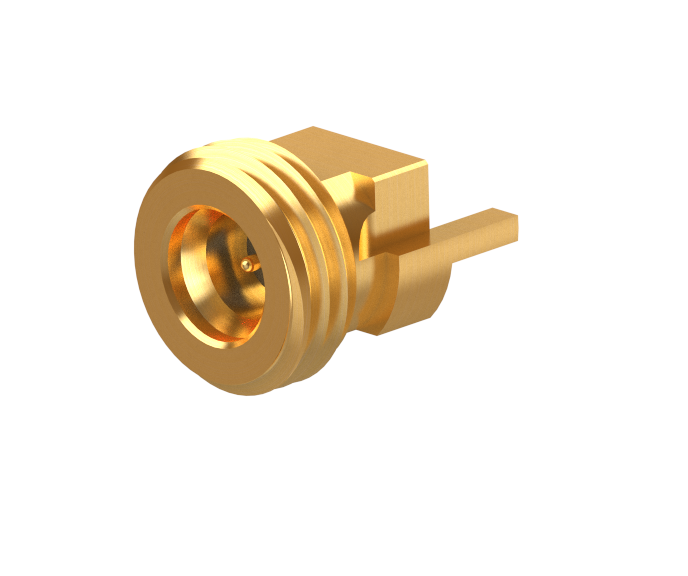 Coaxial Connector, SMP3-T, Smooth Bore, Edge Mount, Plug, 50 Ohms