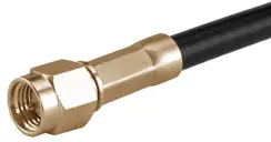 COAXIAL CONNECTOR, SMA, 50 Ohm, Straight cable plug (male)