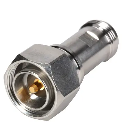 COAXIAL ADAPTER, 4.3-10 - N, 50 Ohm, plug / jack (male / female)