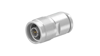 COAXIAL CONNECTOR, N, 75 Ohm, Straight cable plug (male)