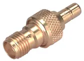 COAXIAL ADAPTER, SMA - SMB, 50 Ohm, jack / jack (female / female)